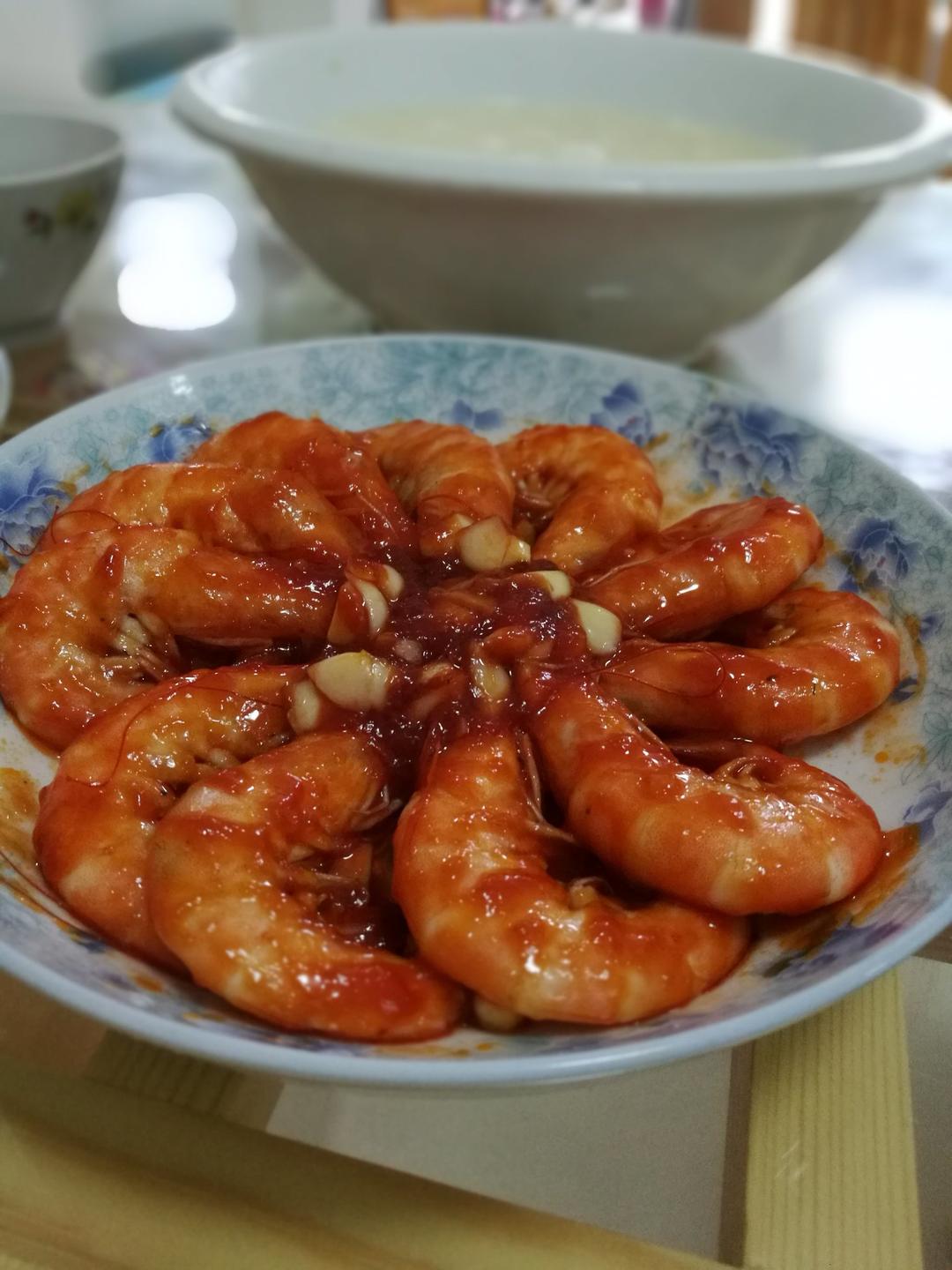 茄汁大虾