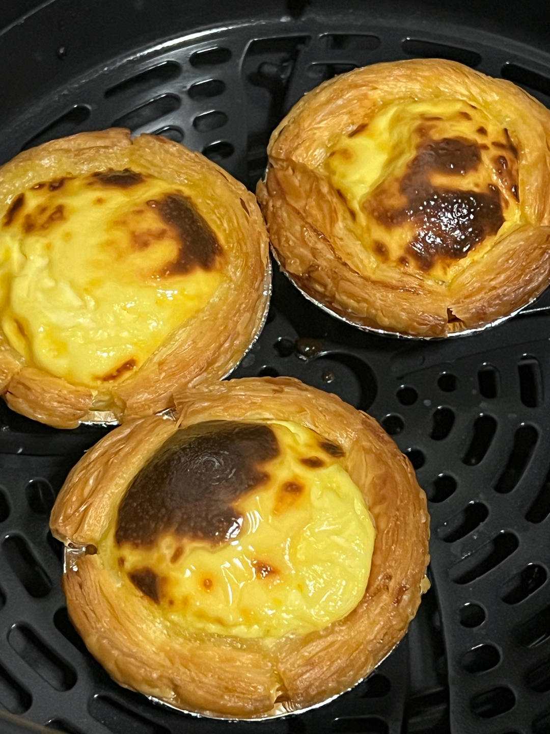 空气炸锅版全蛋葡式蛋挞『秒杀KFC』悠伴空气炸锅