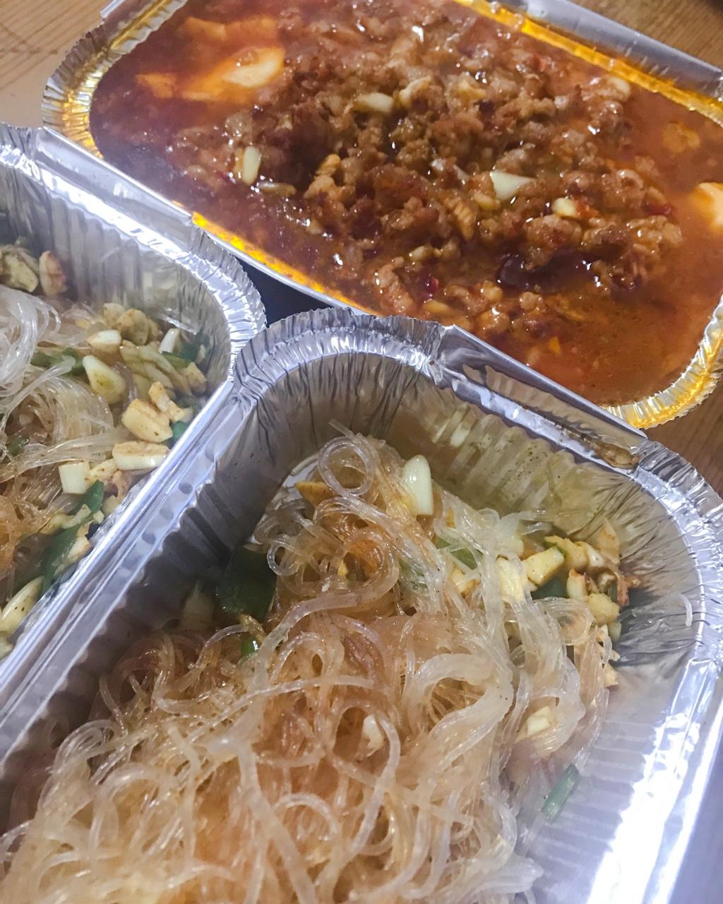 aiaiqd做的吃一口就上瘾的锡纸粉丝锡纸烤豆腐