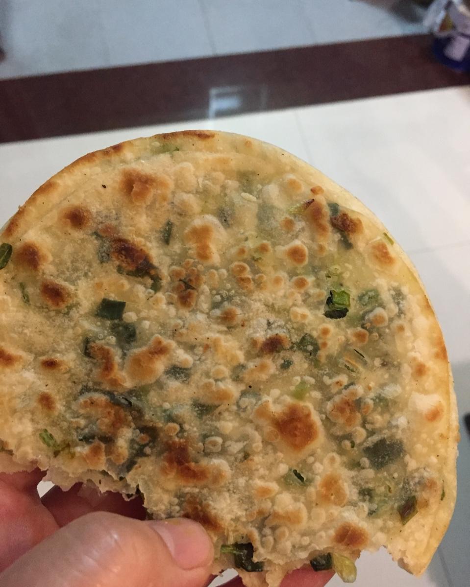 饺子皮葱油饼