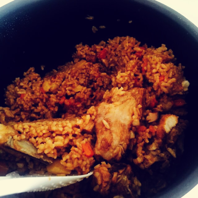 喷香排骨焖饭（爆好吃）