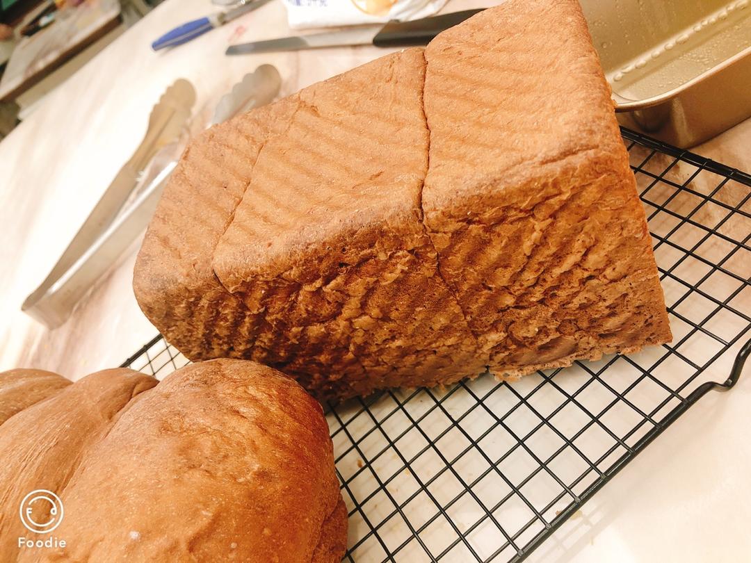 巧克力可可吐司