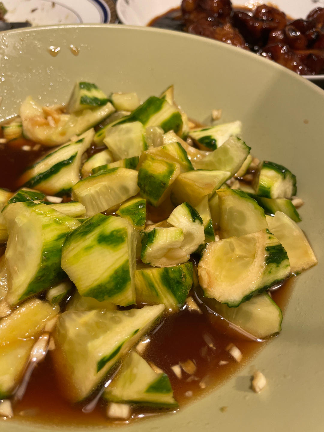 赞不绝口拍黄瓜🥒
