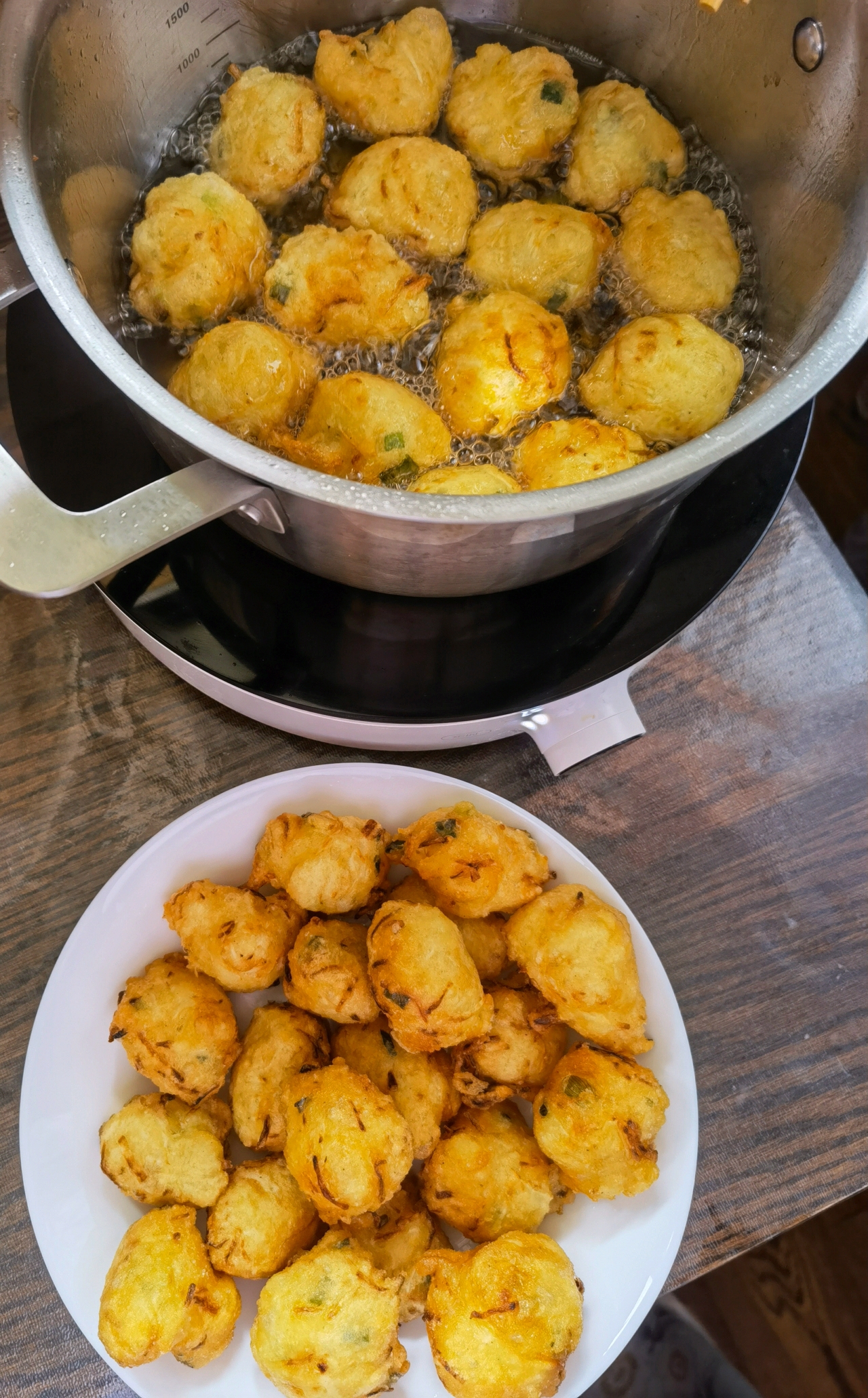 姥姥家的健康炸油饼（不揉面不擀面）