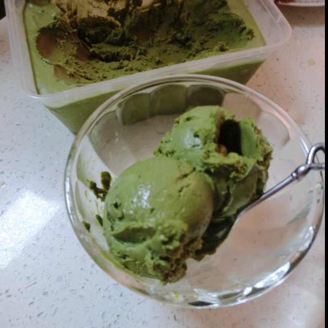 浓醇抹茶冰淇淋