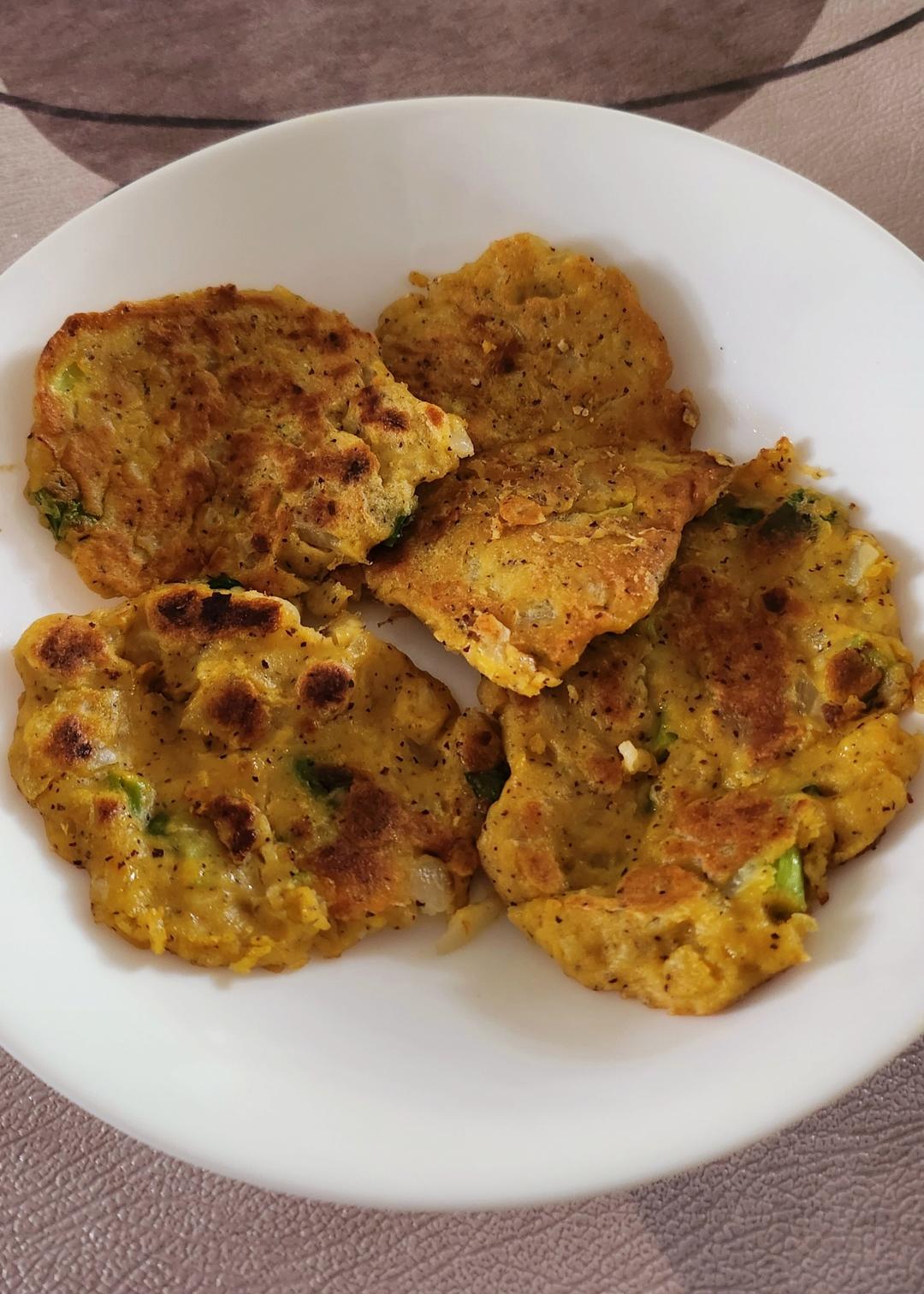 这么做【豆渣饼】也太好吃了吧，一次就成功～爱了