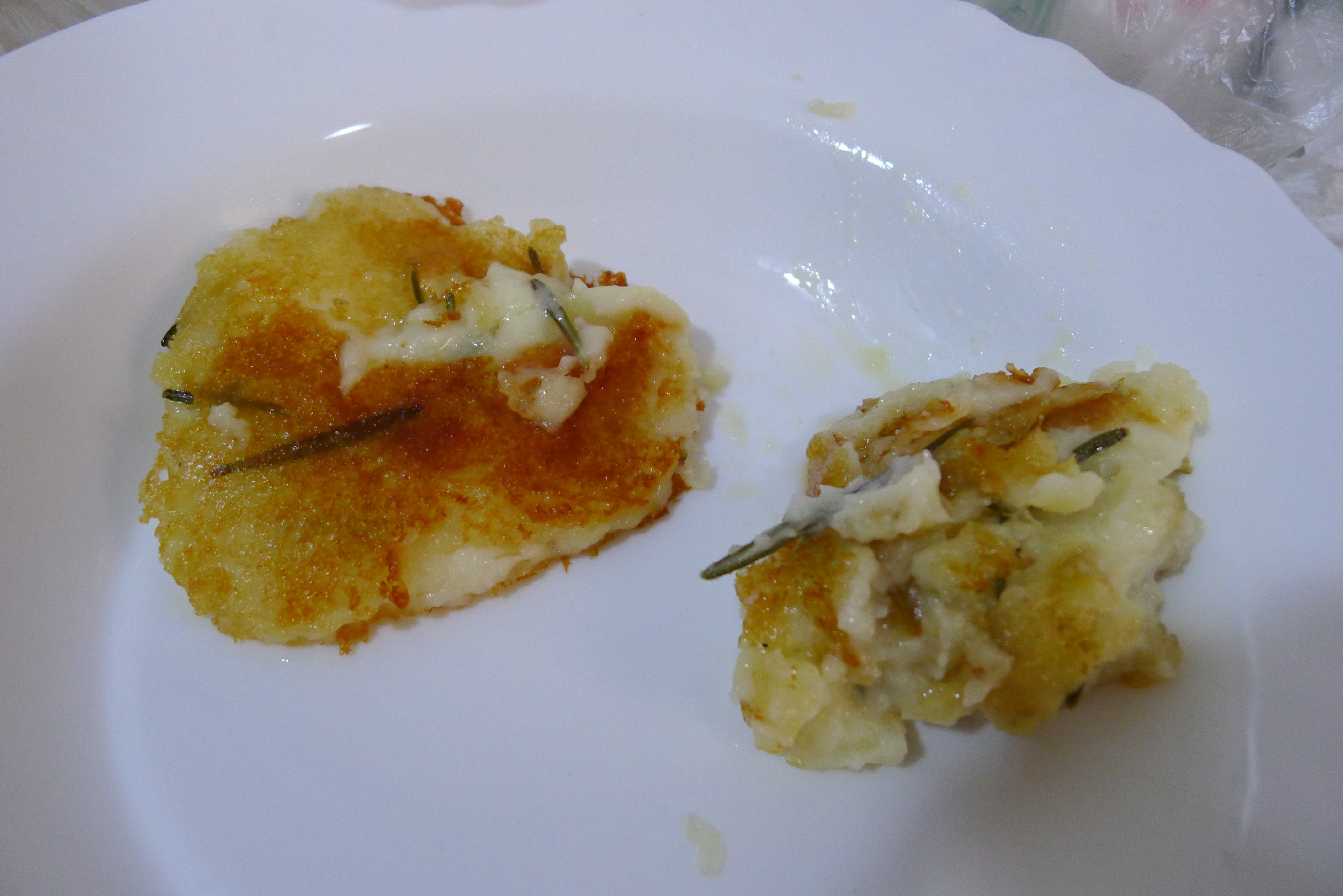 罗勒土豆饼