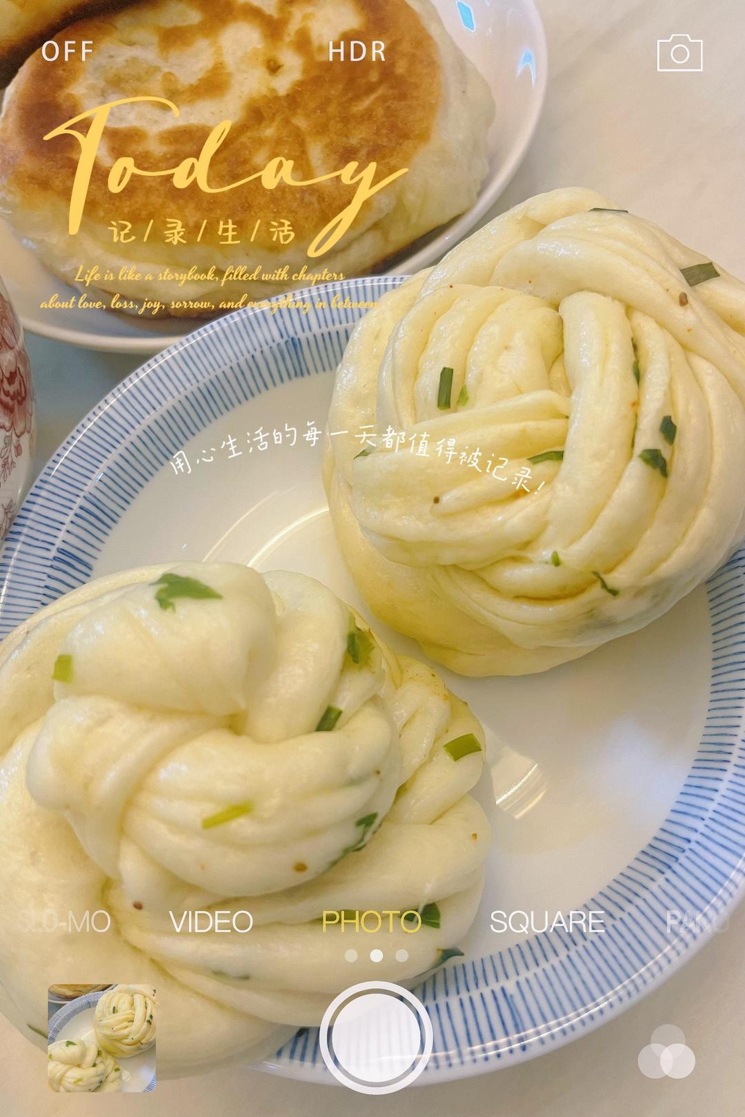 简单好看又好吃的花卷做法快来get一下！