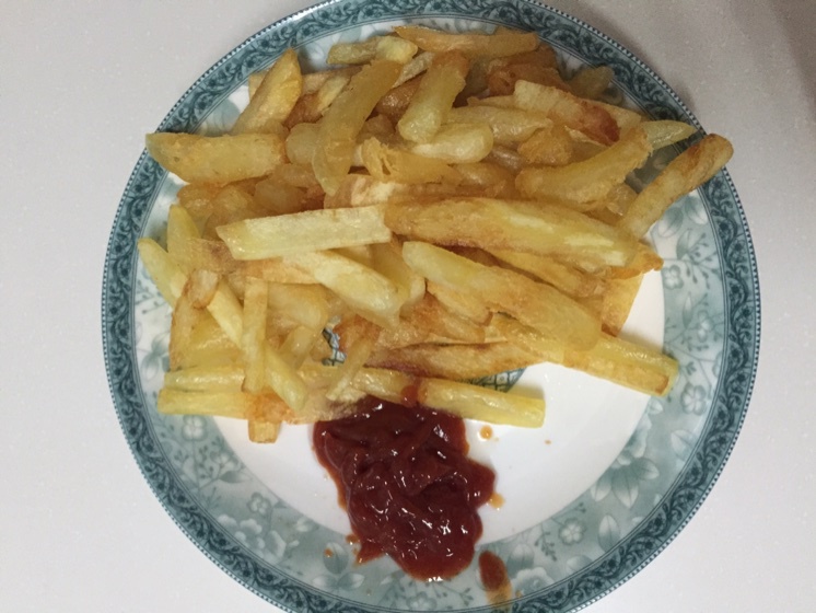 简易炸薯条