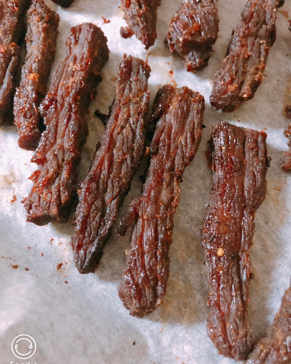 烤箱烤牛肉干