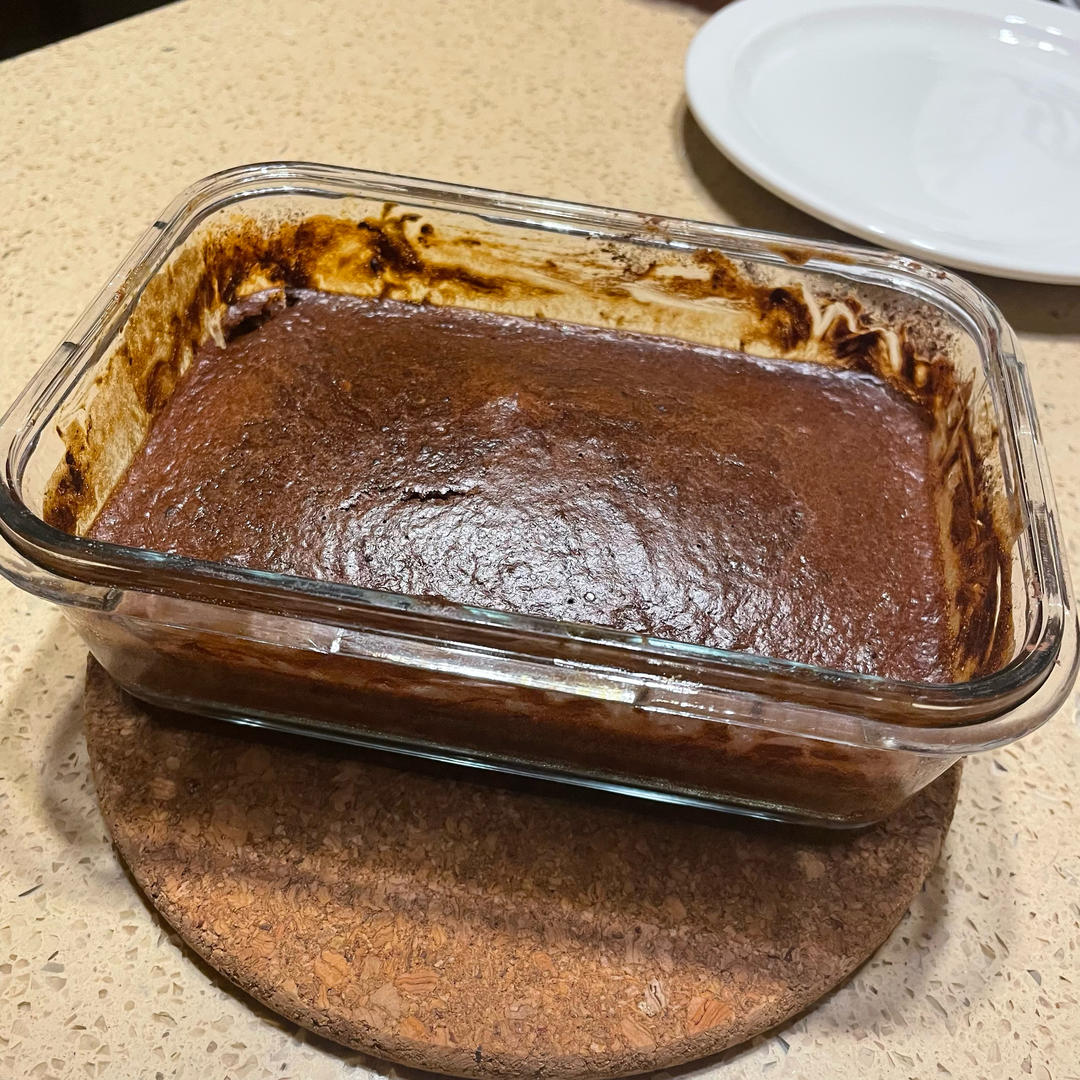 空气炸锅巧克力香蕉蛋糕