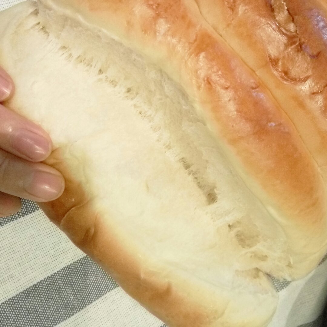 蜂蜜淡奶油面包#美味排包#