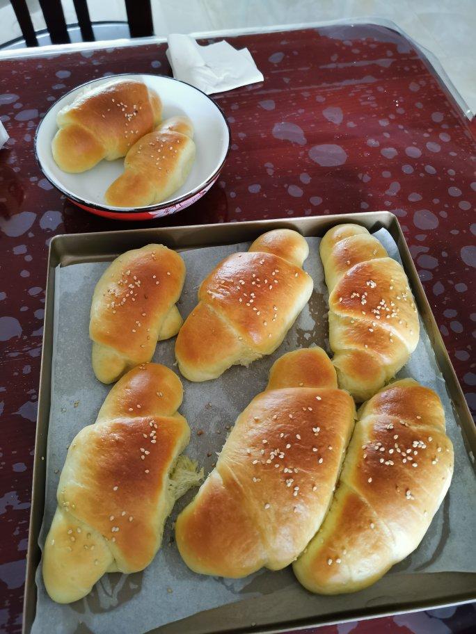 😻色香诱人🐮奶香牛角包🥐