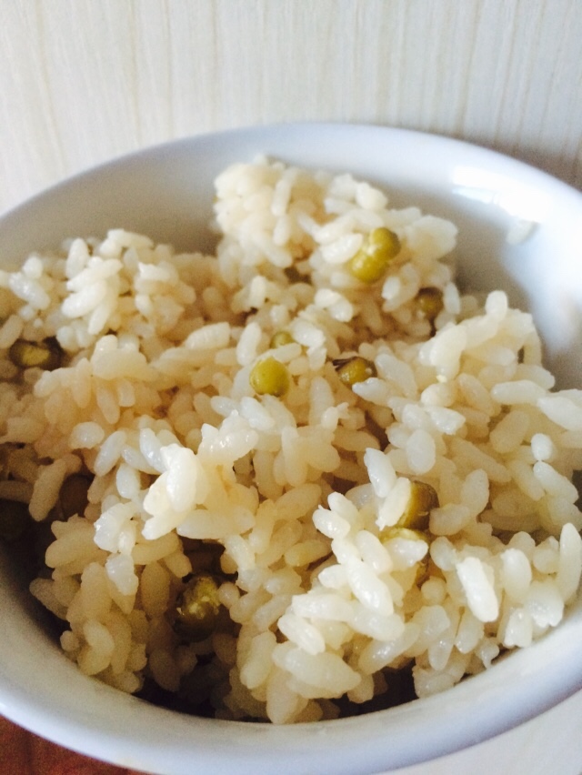 绿豆米饭的做法