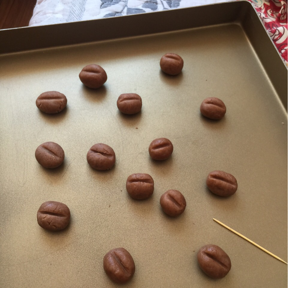 咖啡豆豆饼干