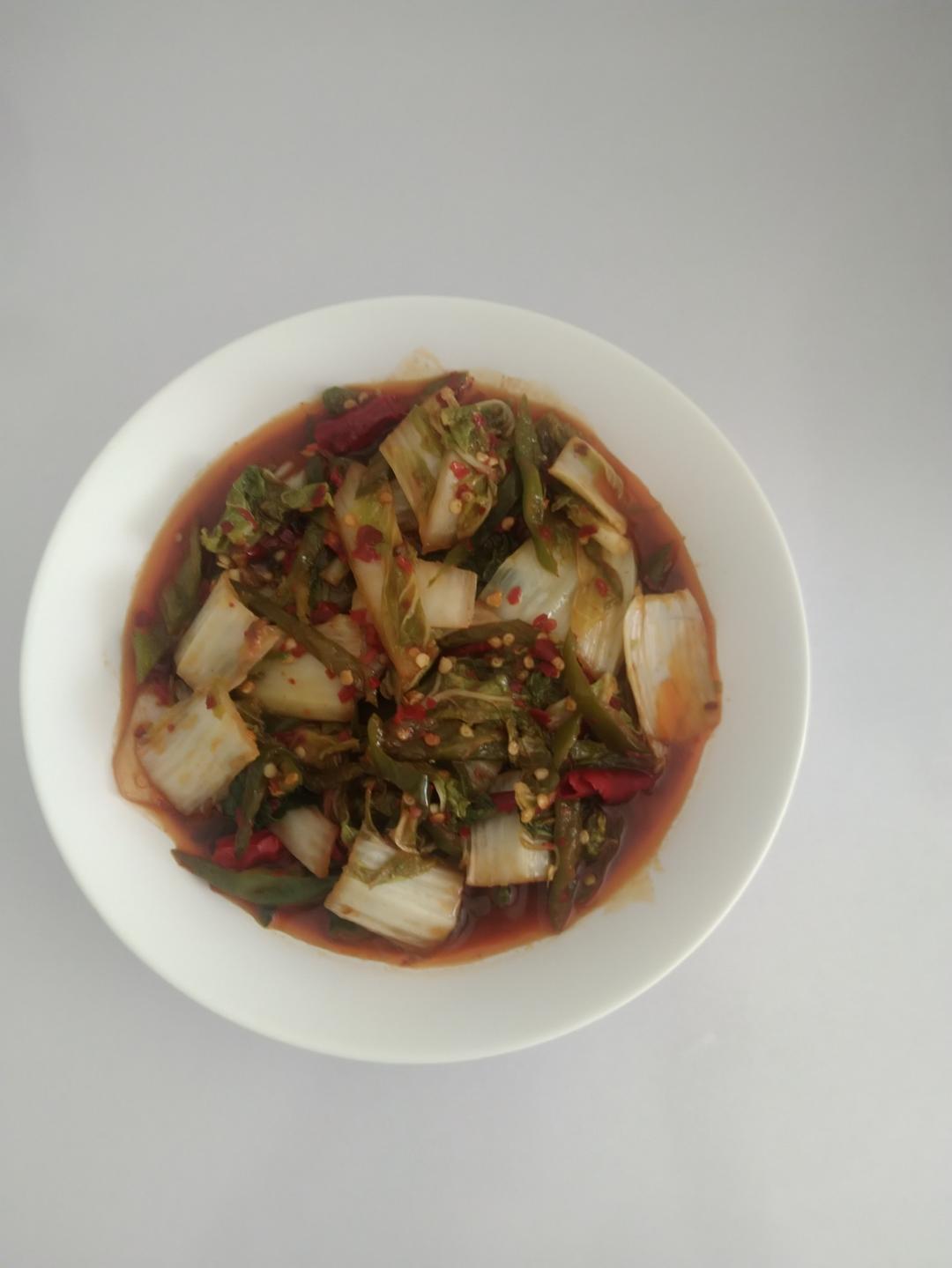 自制辣炒大白菜（娃娃菜）