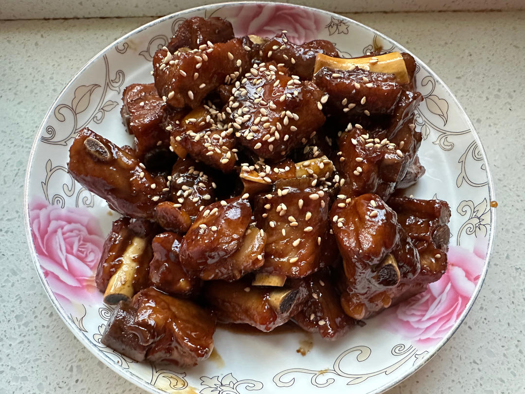 糖醋排骨/糖醋小排（不放油）（12345口诀做出正宗上海本帮）