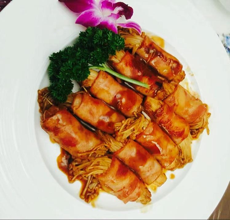 金针菇培根卷