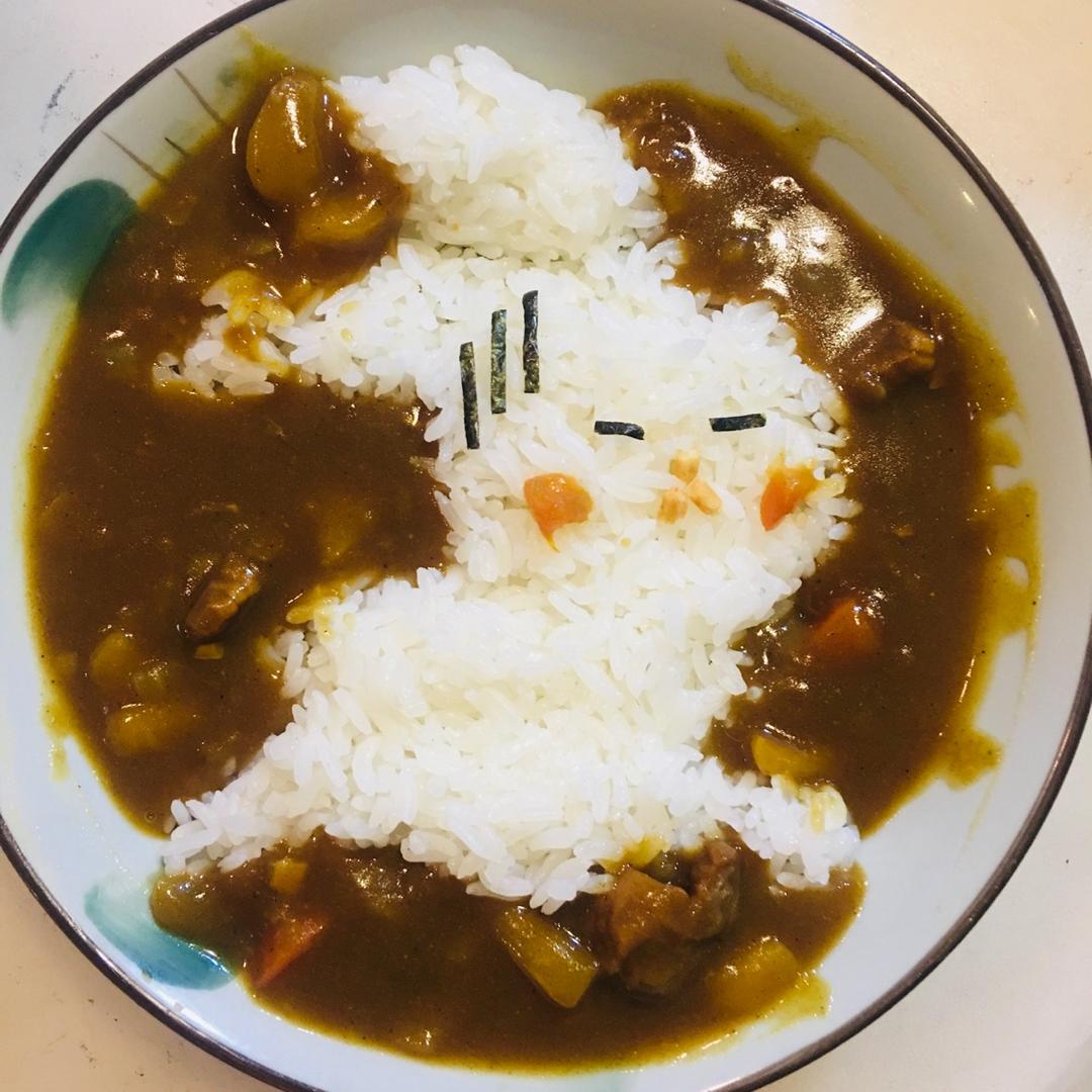 日式咖喱牛肉饭