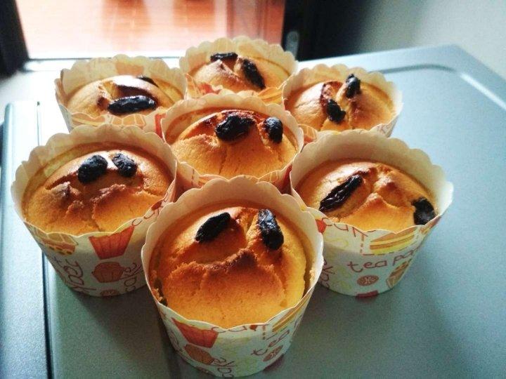 纸杯蛋糕 8寸戚风蛋糕的量