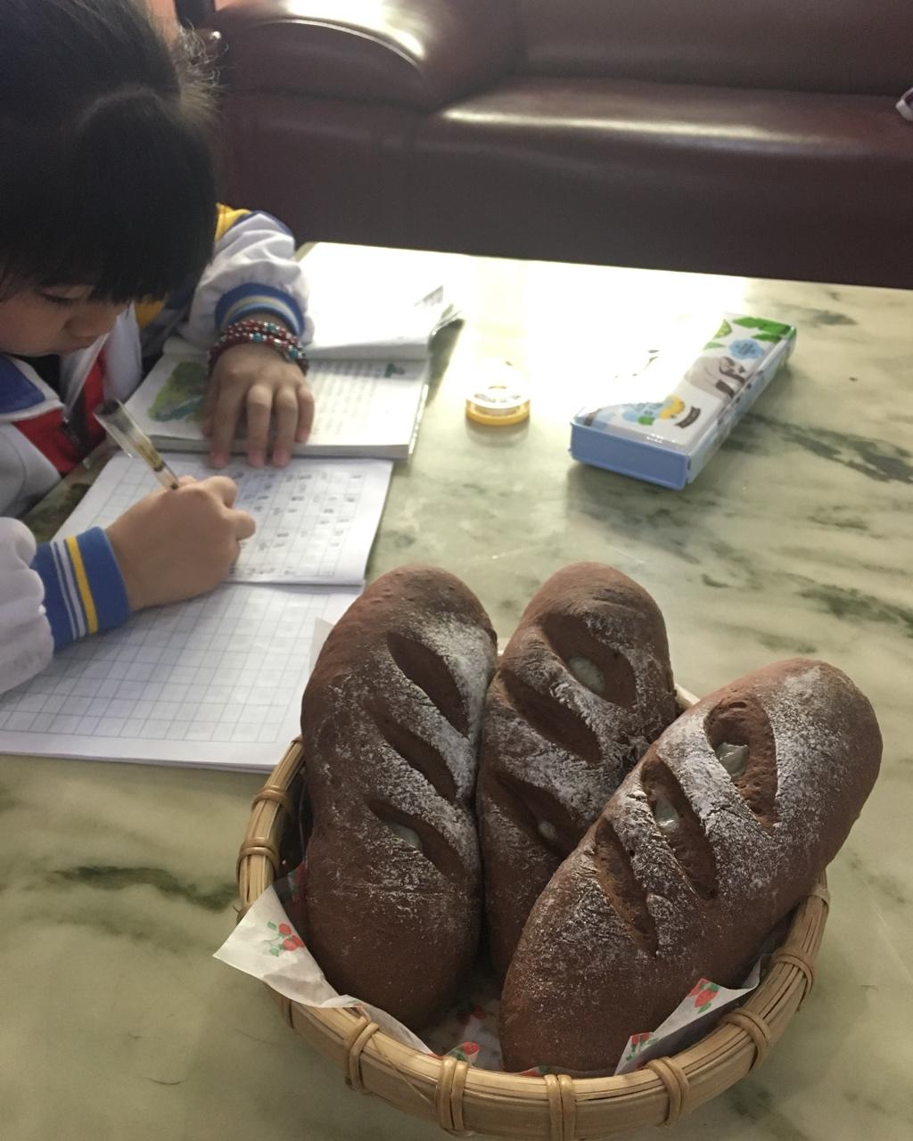 麻薯可可软欧
