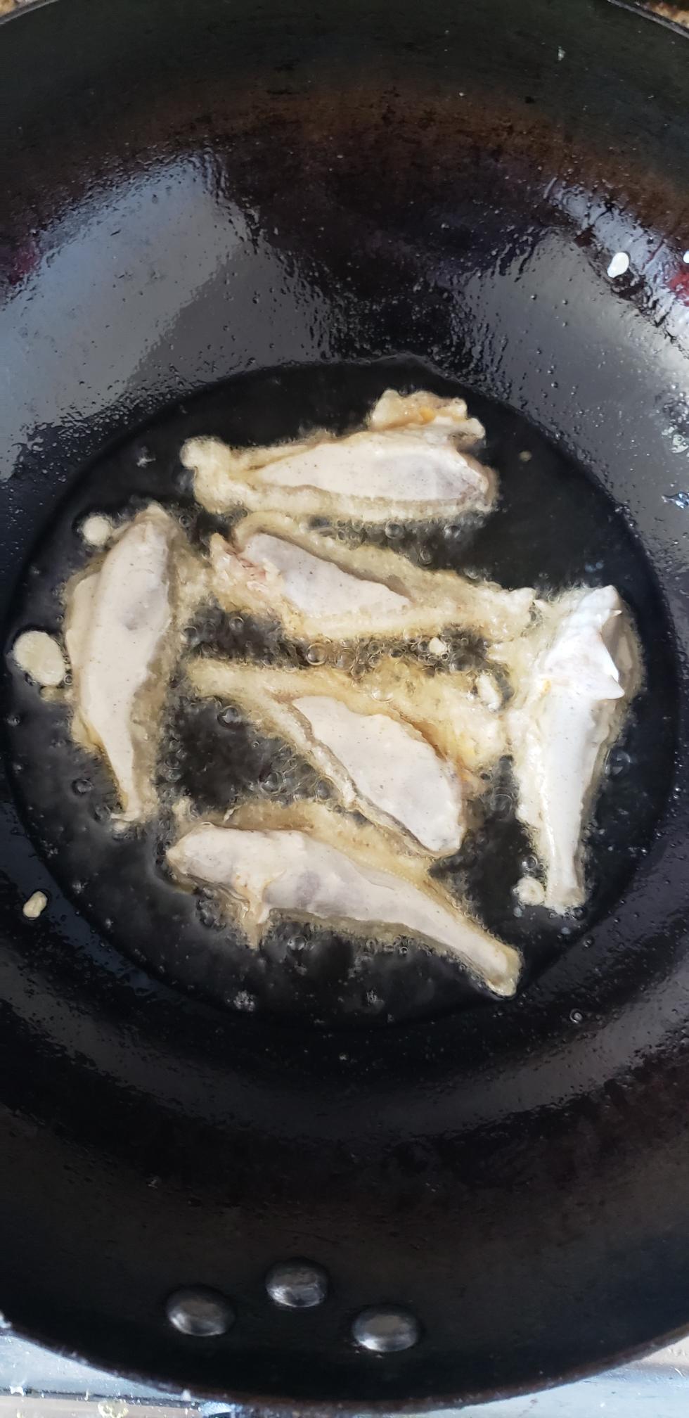 【五香】干炸小黄鱼的做法 步骤5