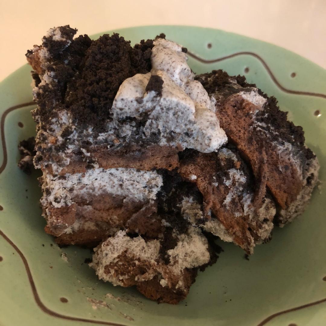 好吃到流泪的奥利奥咸奶油盒子蛋糕