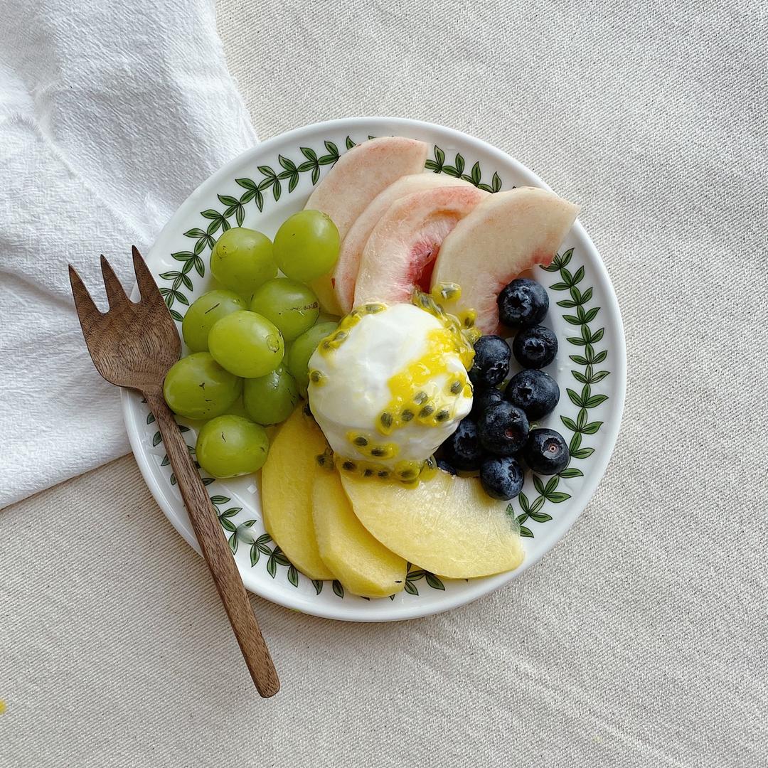 酸奶水果捞