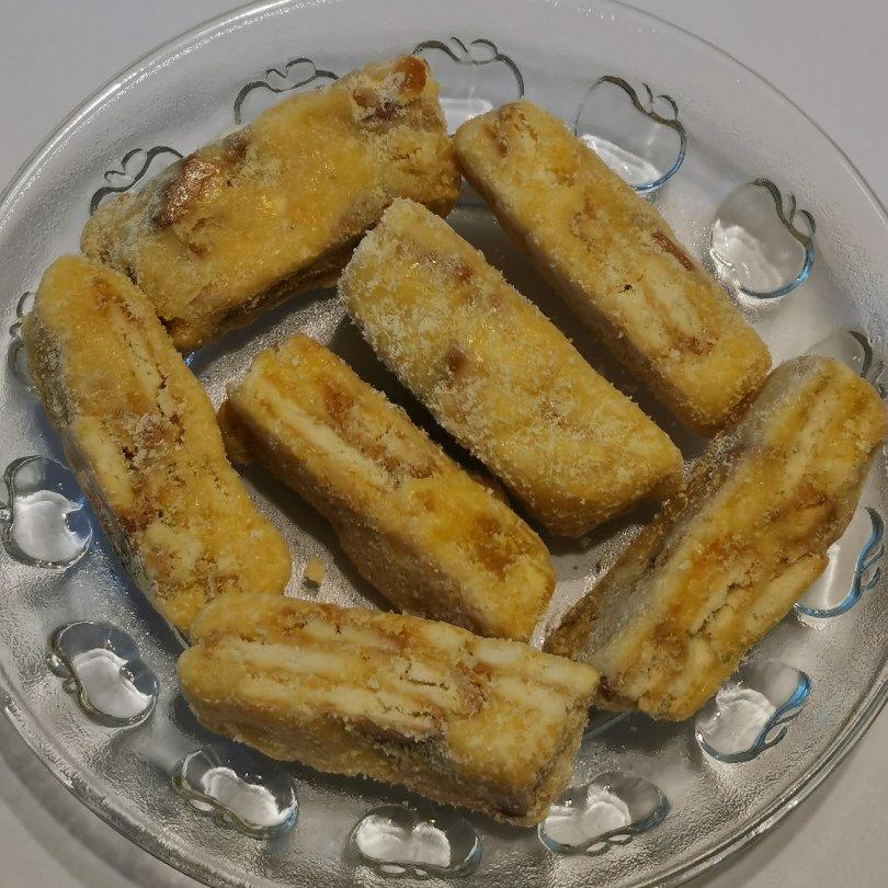 咸蛋黄牛扎糖（详细法）
