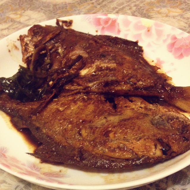 家常红烧鲳鱼