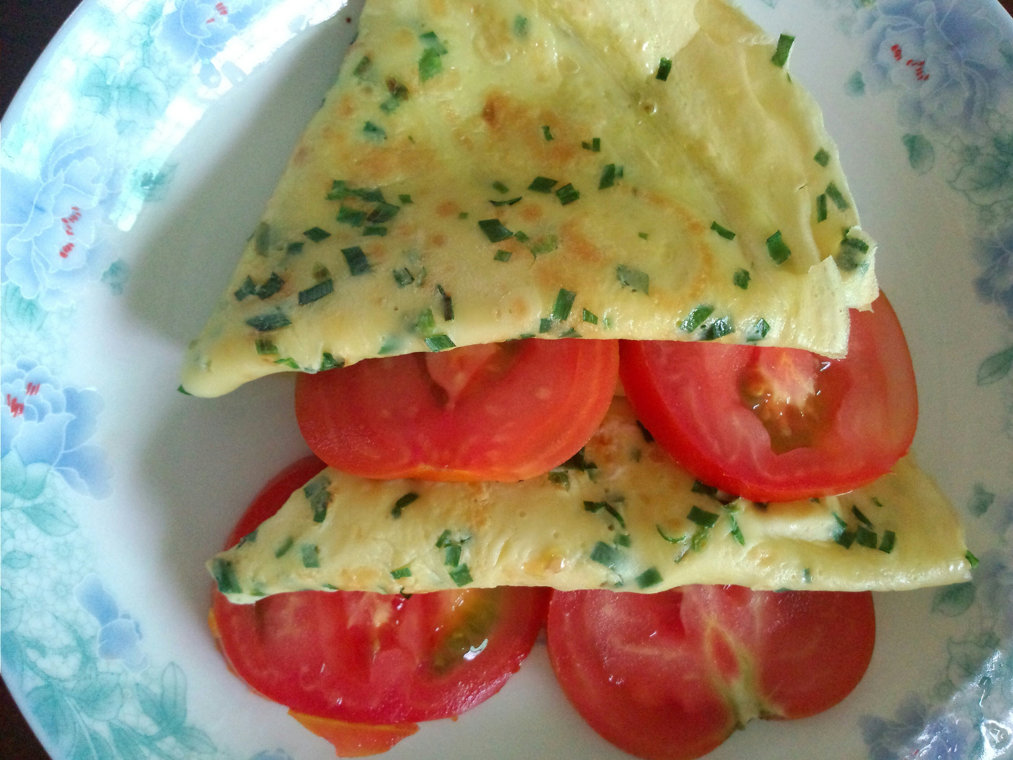 韭菜鸡蛋煎饼