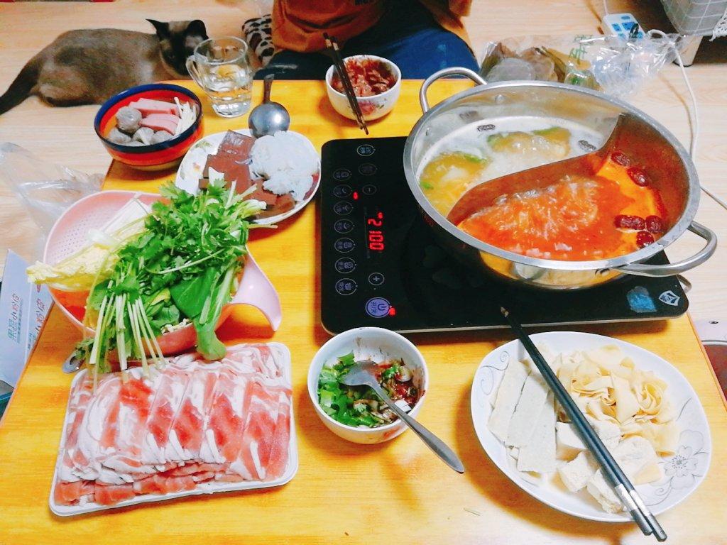 汤都可以喝的番茄火锅锅底