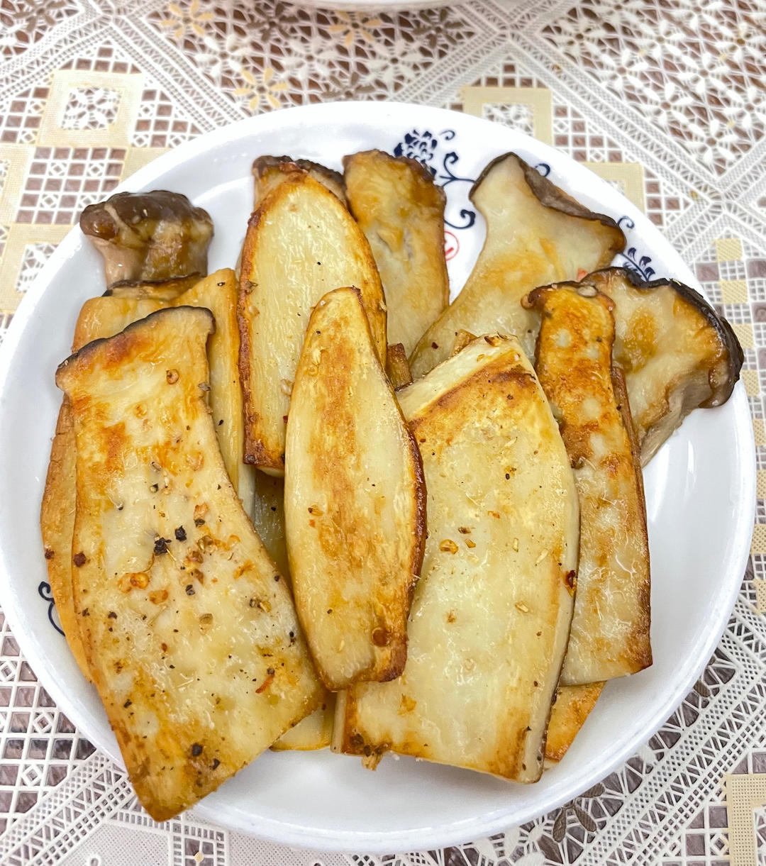干煎杏鲍菇