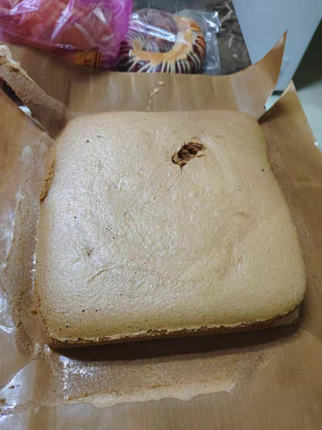 巧克力古早味蛋糕