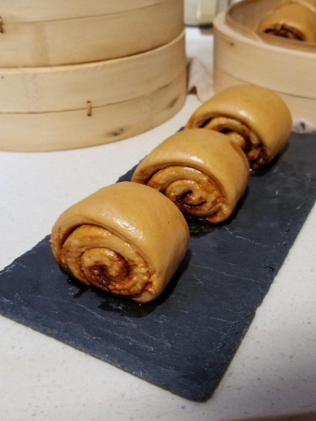 奶香红糖馒头