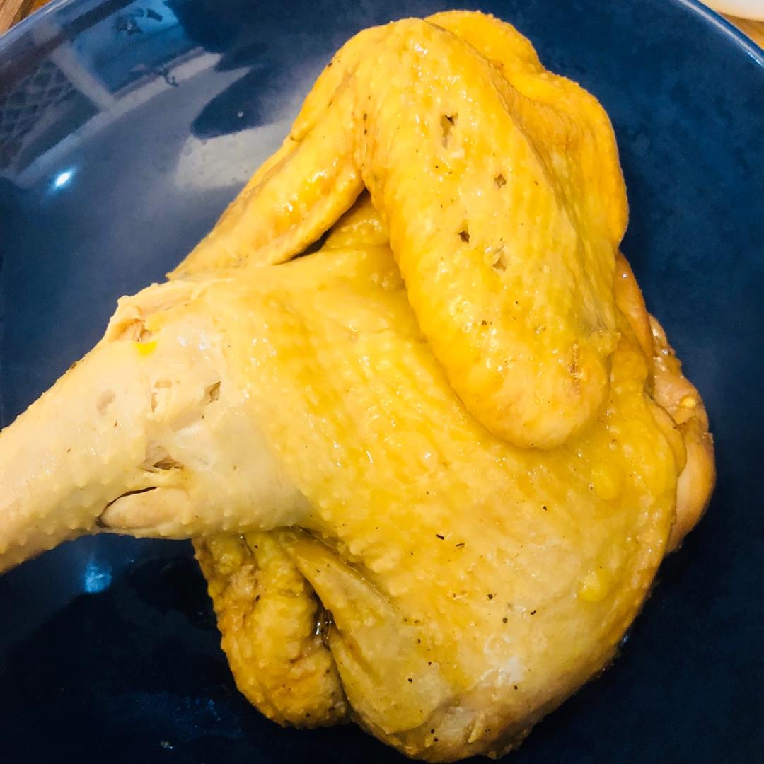 电饭锅煲三黄鸡