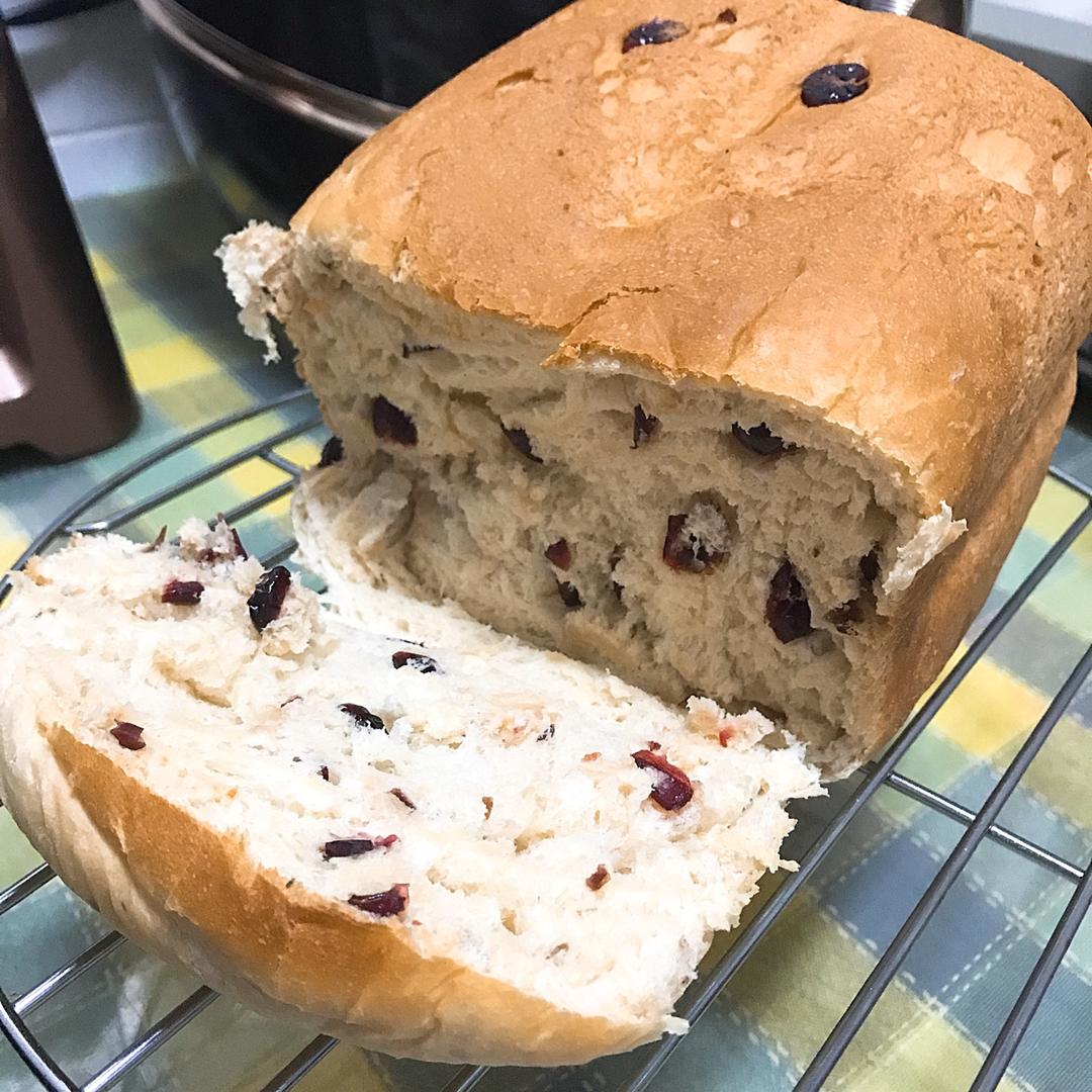 蔓越莓面包（东菱面包机版）