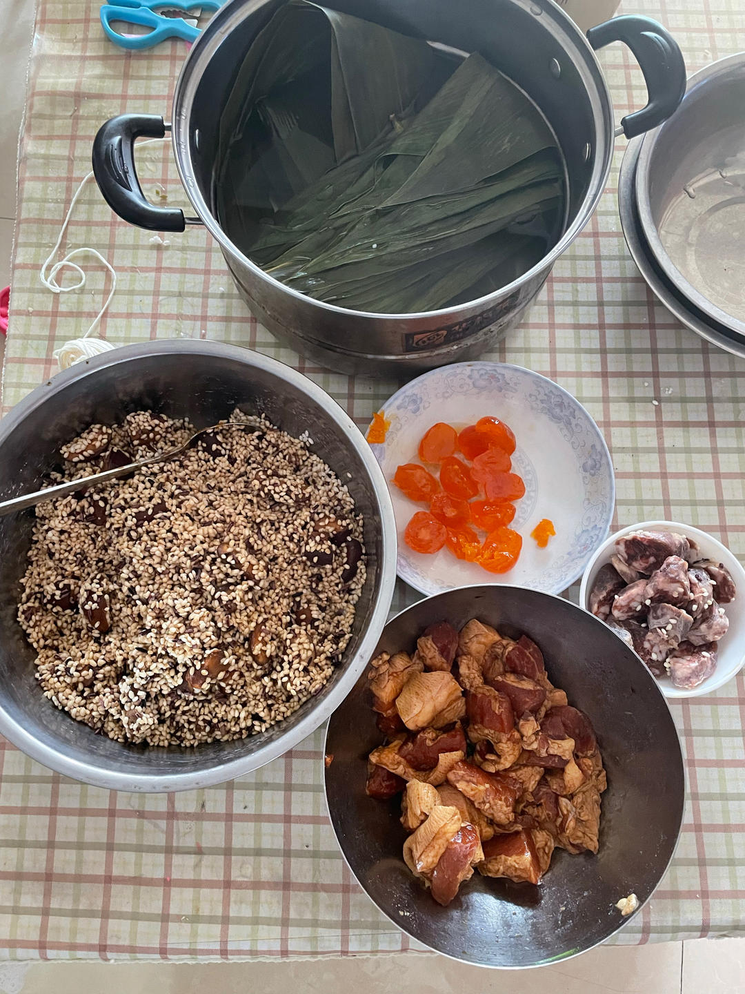 11种口味的粽子.咸粽.甜粽-附粽子包法