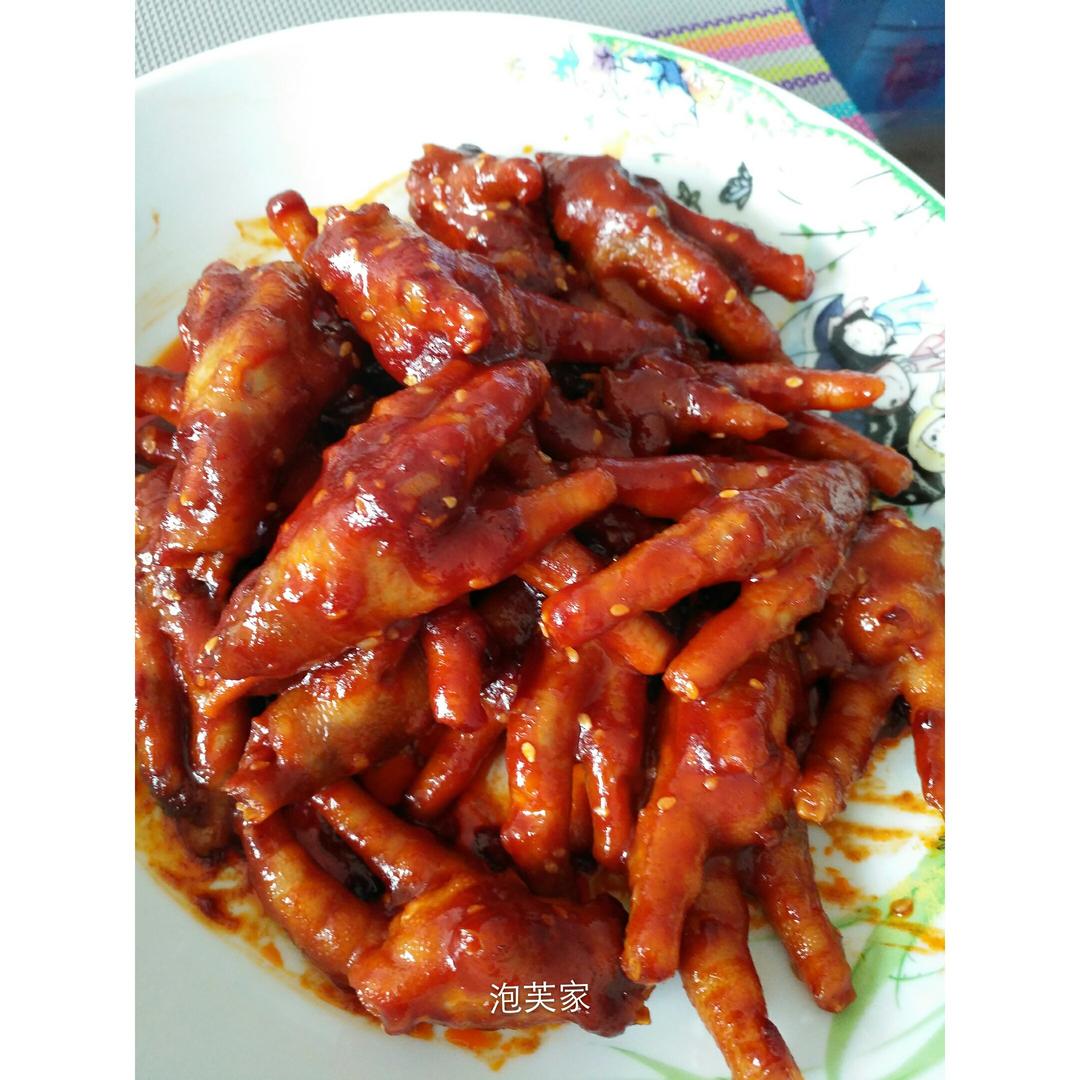 韩式辣鸡爪