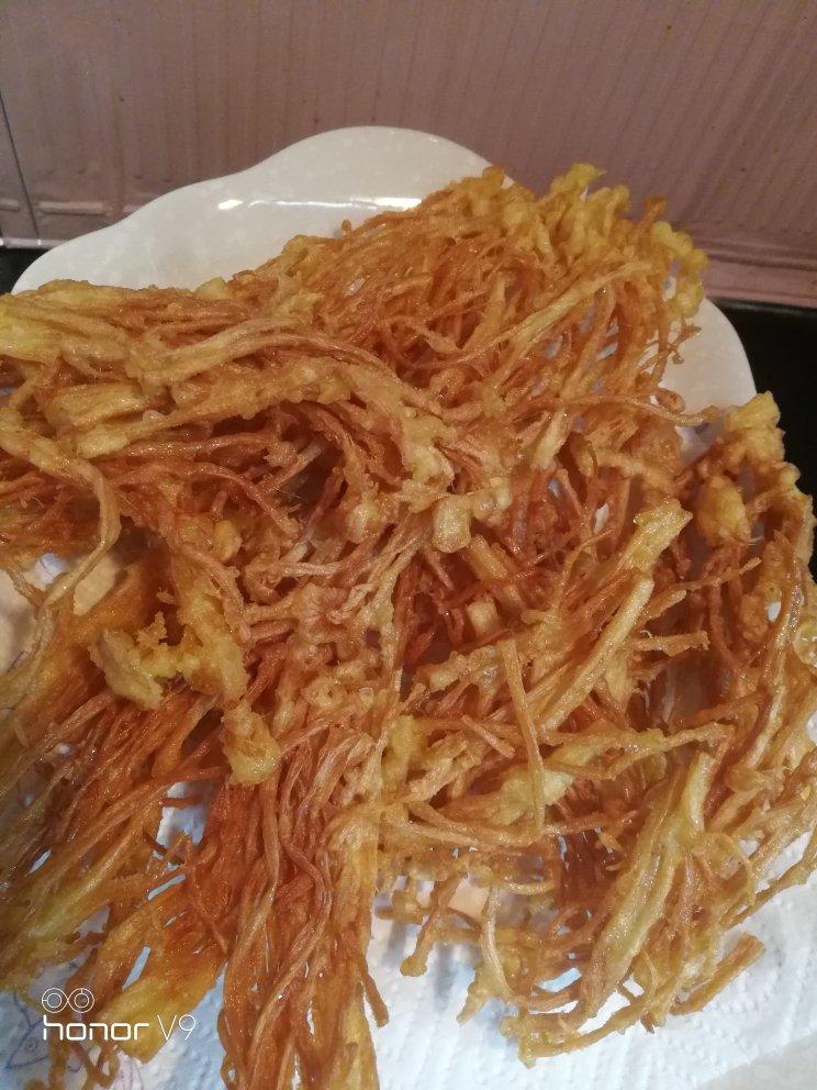 油炸椒盐金针菇