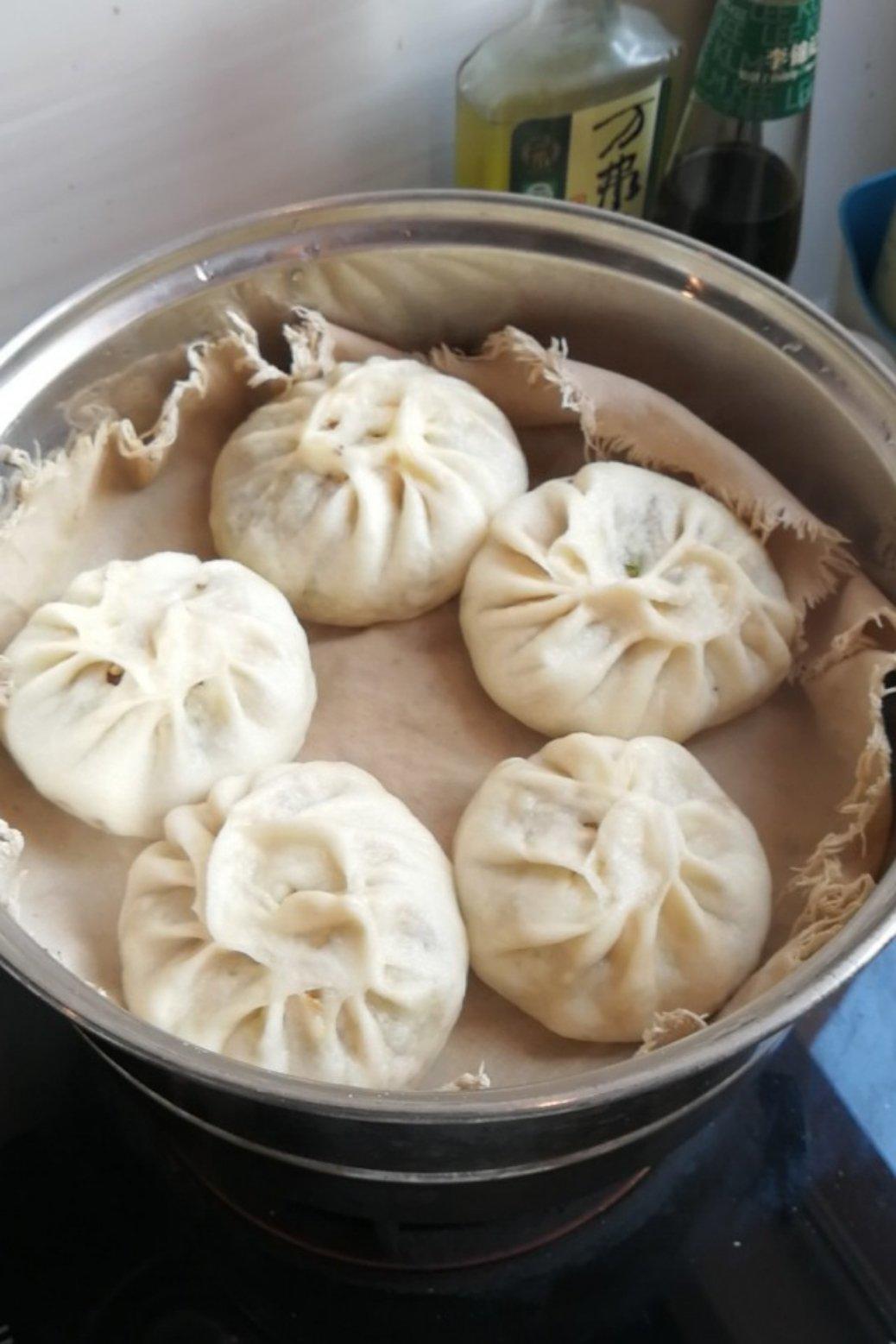 素卷心菜包子