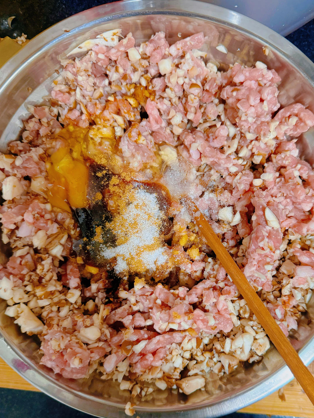 香菇猪肉馅怎么调