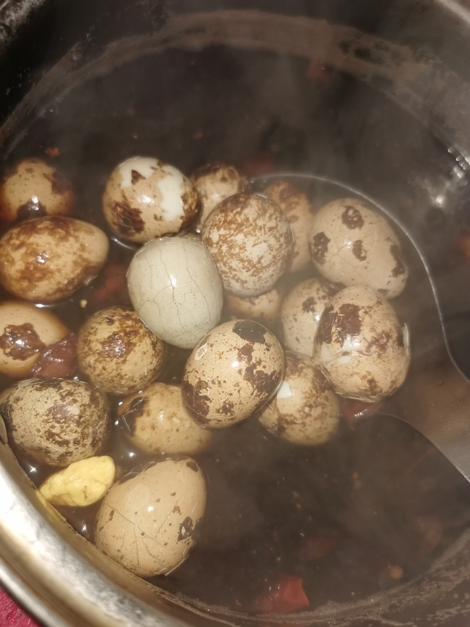 卤水鹌鹑蛋的做法 步骤8