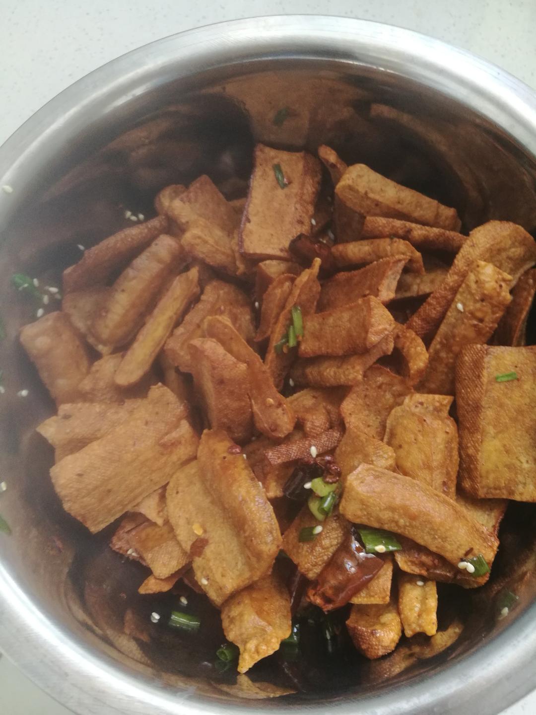 快手麻辣豆腐干