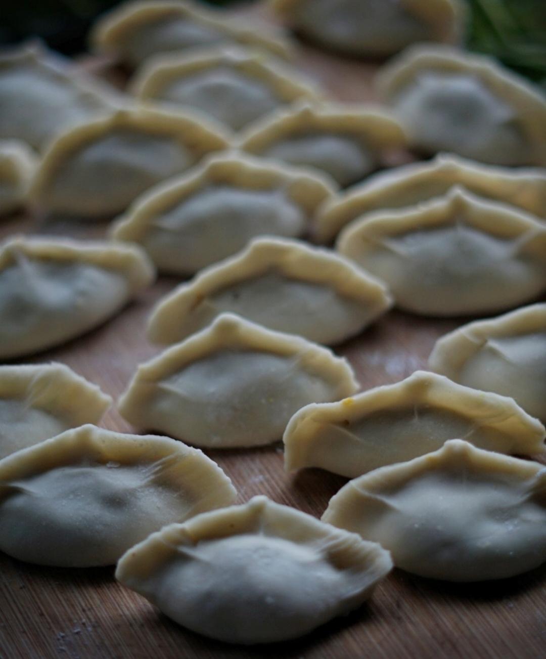 荠菜鲜肉饺子