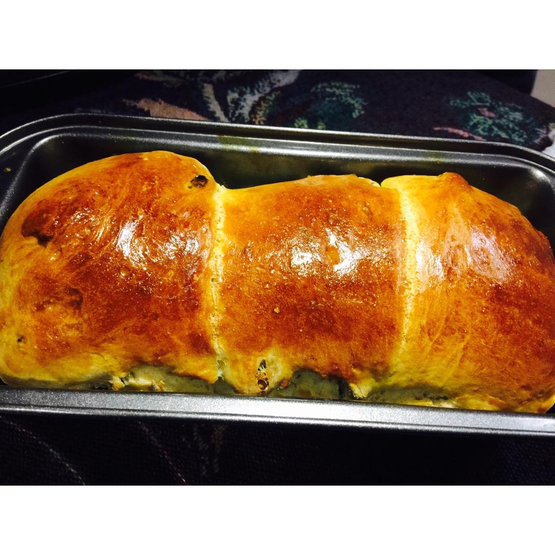 日式香浓炼乳面包