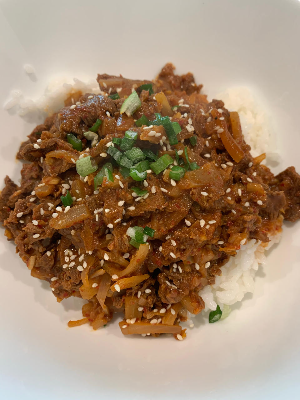 辣白菜炒五花肉