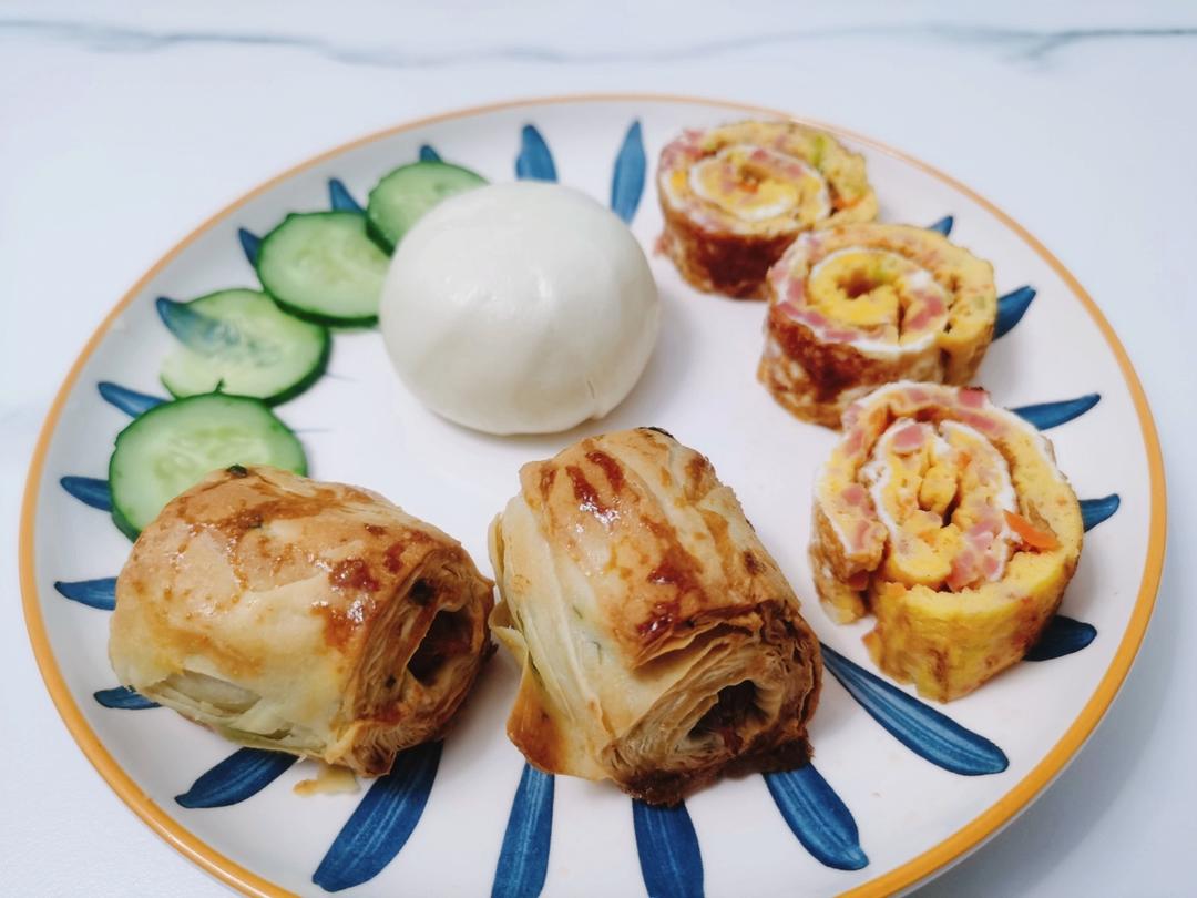 好吃好做的早餐鸡蛋卷