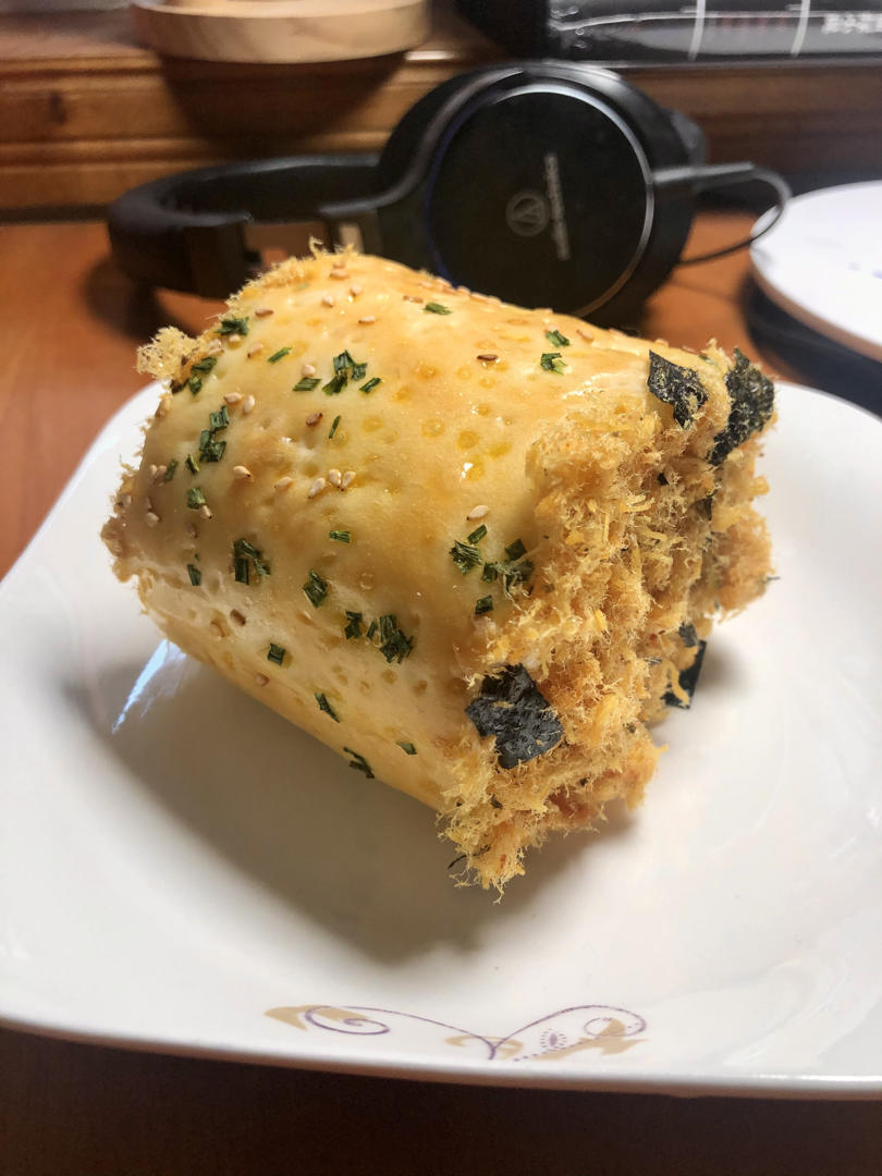 回忆的味道---肉松面包卷