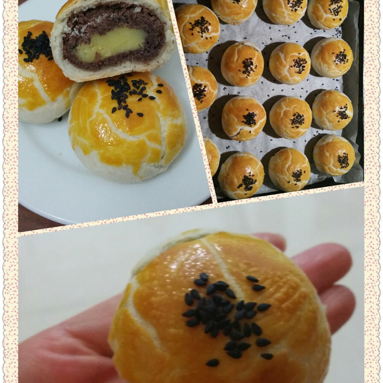 中式酥皮蛋黄酥